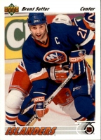 1991-92 Upper Deck #140 Brent Sutter