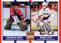 1990-91 Score #354 Patrick Roy / Mike Liut LL