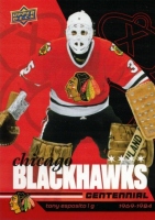 2025-26 Upper Deck Chicago Blackhawks Centennial #18 Tony Esposito