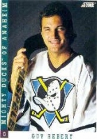 1993-94 Score #489 Guy Hebert