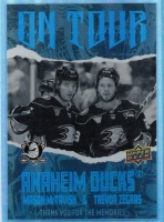 2024-25 Upper Deck On Tour #OT16 Mason McTavish / Trevor Zegras
