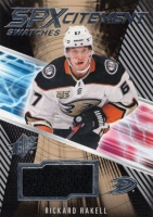 2018-19 SPx SPxcitement Swatches #XSRR Rickard Rakell C