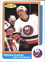 1986-87 O-Pee-Chee #162 Patrick Flatley