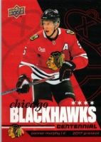 2025-26 Upper Deck Chicago Blackhawks Centennial #54 Connor Murphy