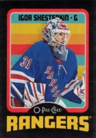 2024-25 O-Pee-Chee Retro Black #73 Igor Shesterkin /100