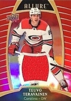 2019-20 Upper Deck Allure Jerseys Red Rainbow #22 Teuvo Teravainen C