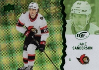 2023-24 Upper Deck Ice Green #40 Jake Sanderson