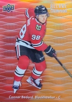 2023-24 Upper Deck Allure Color Flow Red Orange #CF16 Connor Bedard