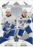 2024-25 SP Authentic Collaborations #C5 Auston Matthews Mitch Marner