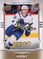 2024-25 Upper Deck MVP 10th Anniversary Gold Script #MR28 Brayden Point