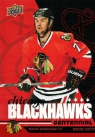 2025-26 Upper Deck Chicago Blackhawks Centennial #12 Brent Seabrook