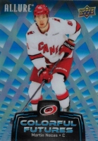 2024-25 Upper Deck Allure Colorful Futures Blue #CF9 Martin Neas