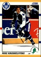 1990-91 Score Rookie Traded #47T Mike Krushelnyski