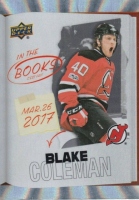 2024-25 Upper Deck Tim Hortons Rookie Retrospective In the Books #ITB11 Blake Coleman