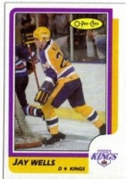 1986-87 O-Pee-Chee #217 Jay Wells