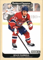 2023-24 Parkhurst Champions #241 Sean Farrell SP RC