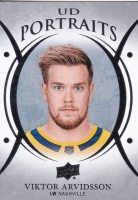 2018-19 Upper Deck UD Portraits #P7 Viktor Arvidsson