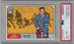 1968-69 Topps #77 Jean Ratelle PSA Gradace 8