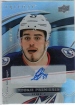 2021-22 Upper Deck Trilogy Autographs #96 Cole Sillinger /49