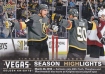 2017-18 Upper Deck Vegas Golden Knights Inaugural #47 Clinched Playoffs SH