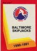 1990/1991 ProCards AHL/IHL / Baltimora Skip jacks
