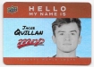 2025-26 Upper Deck MVP Hello My Name Is Stickers #HNI11 Jacob Quillan