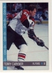 1992-93 O-Pee-Chee #180 Terry Carkner 