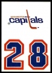 1989-90 Topps Sticker Inserts #30 Washington Capitals