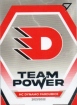 2021-22 SportZoo Tipsport ELH Team Power #TP17 Logo HC Dynamo Pardubice