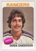1975-76 Topps #73 Derek Sanderson