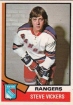 1974-75 O-Pee-Chee #29 Steve Vickers