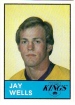 1980-81 Kings Card Night #14 Jay Wells 