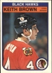 1982-83 O-Pee-Chee #62 Keith Brown