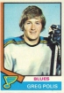 1974-75 Topps #164 Greg Polis