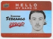 2025-26 Upper Deck MVP Hello My Name Is Stickers #HNI9 Donovan Sebrango