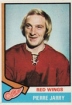 1974-75 Topps #171 Pierre Jarry