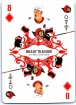 2023-24 O-Pee-Chee Playing Cards #8DIAMONDS Brady Tkachuk
