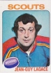 1975-76 Topps #141 Jean-Guy Lagace