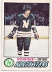 1977-78 O-Pee-Chee #198 Nick Beverley