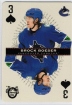 2021-22 O-Pee-Chee Playing Cards #3SPADES Brock Boeser