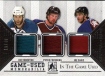2015-16 ITG Used Jerseys Trios Silver #GU3J09 Joe Thornton / Peter Forsberg / Joe Sakic /45