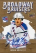 2025-26 Upper Deck New York Rangers Centennial Broadway Bruisers Autographs #BB2 Brian Boyle