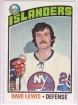 1976-77 Topps #221 Dave Lewis