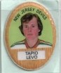 1983-84 Funmate NHL Puffy Stickers / Tapio Levo