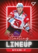 2021-22 SportZoo Tipsport ELH Starling Lineup #SLU34 Matj Blumel