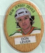 1983-84 Funmate NHL Puffy Stickers / Don Lever