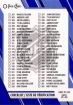 2023-24 O-Pee-Chee Blue #400 Checklist