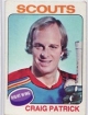 1975-76 Topps #178 Craig Patrick