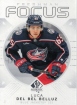 2024-25 SP Authentic Freshman Focus #FF40 Luca Del Bel Belluz
