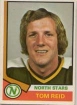1974-75 O-Pee-Chee #52 Tom Reid